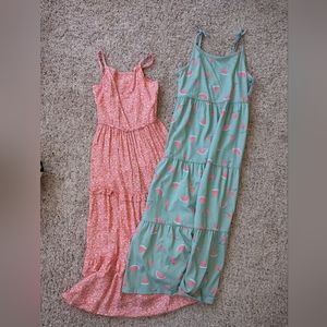 2 girls maxi dresses